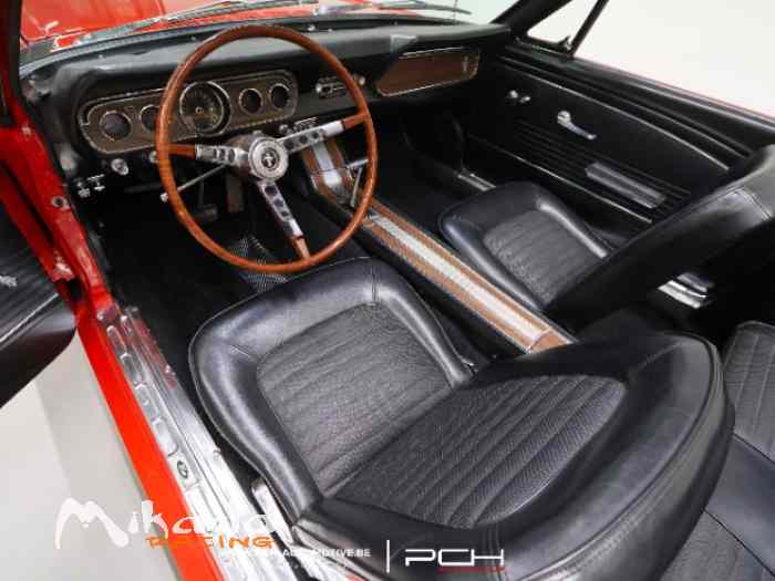 FORD Mustang Cabriolet 200ci 3.3 6 Cylindres Automatique - 1966 – photo 3 sur 6