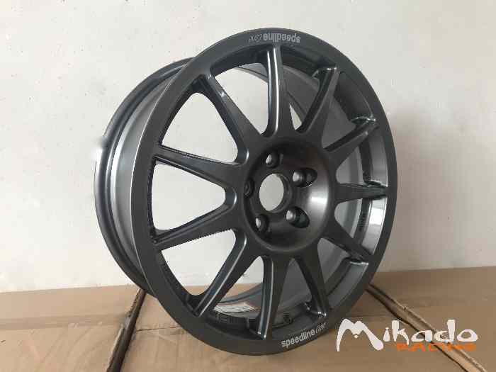 Jante Renaut Clio Rs 3 Speedline Turini 7x17 Antracite – photo 2 sur 6