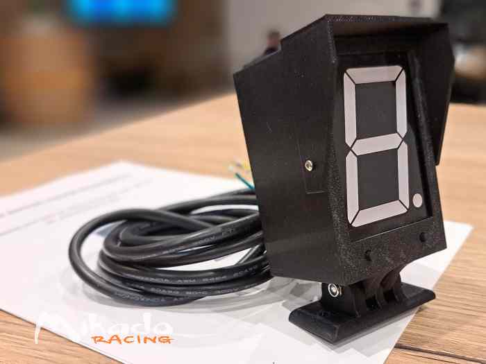 afficheur de rapport engagé pour boite séquentielle type 3MO avec capteur angulaire PRAS ou potentiomètre – photo 5 sur 5