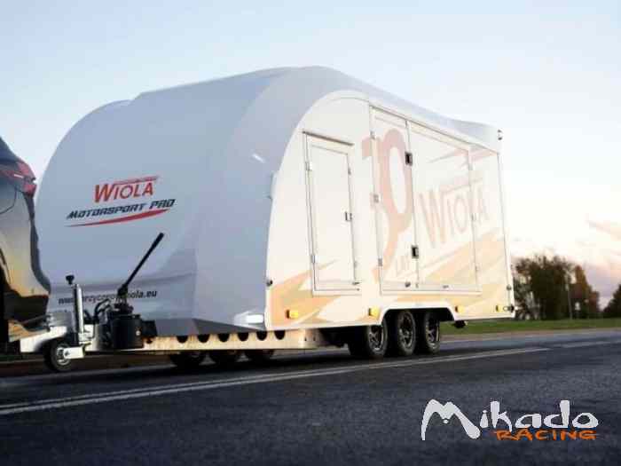 Remorque porte-voitures Wiola Motorsport PRO 550 neuve – photo 6 sur 6