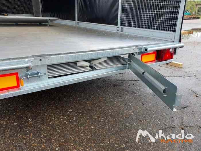 Remorque porte voiture fermé bache Wiola – photo 4 sur 6
