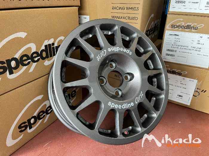 Jante Citroen - Peugeot 7x15 Speedline Corse Type 2118 – photo 2 sur 2