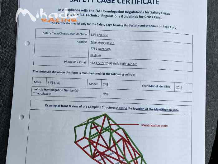 Lifelive TN5 Mt09 full Fia – photo 4 sur 4