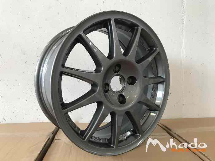 Jante Renault Clio Ragnotti 7x16 Speedline Corse Turini Grigio Antracite – photo 2 sur 3