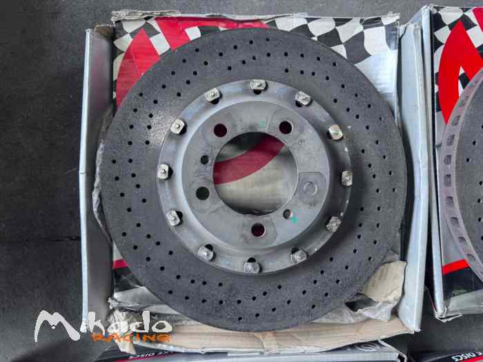 Set de 4 disques de frein céramique Porsche – photo 4 sur 6