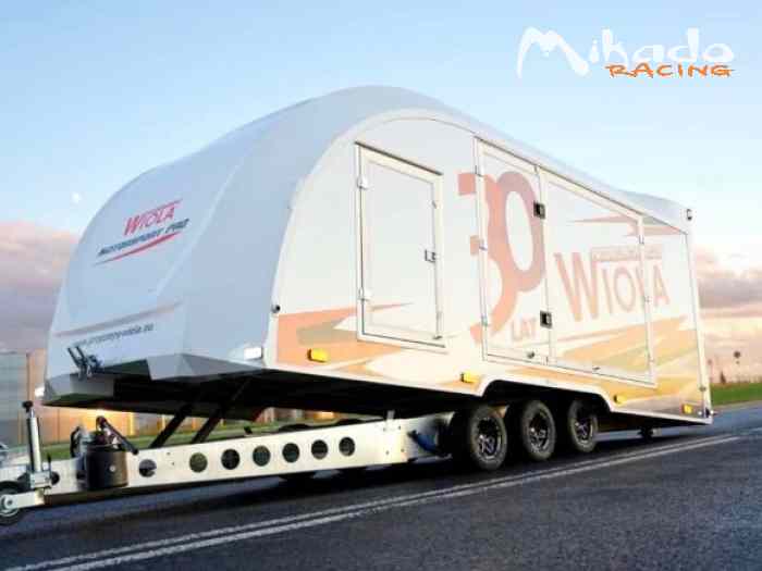 Remorque porte-voitures Wiola Motorsport PRO 550 neuve – photo 3 sur 6