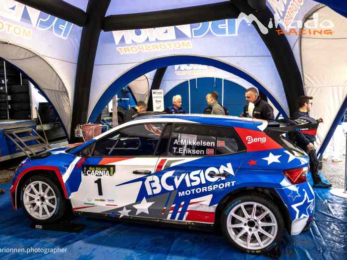 SKODA FABIA RS RALLY2 mise au jour avec evolution 2025 – photo 3 sur 3
