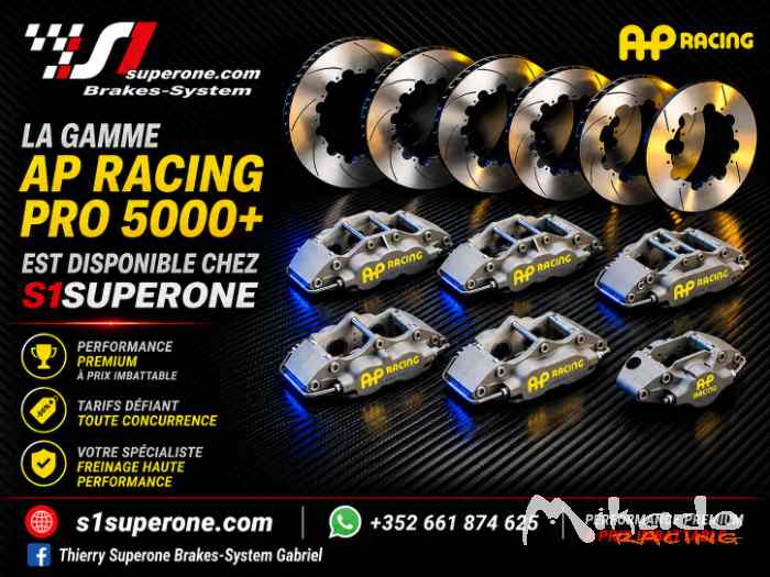 Toute la gamme AP RACING PRO 5000+ Disponible chez nous. – photo 1 sur 4