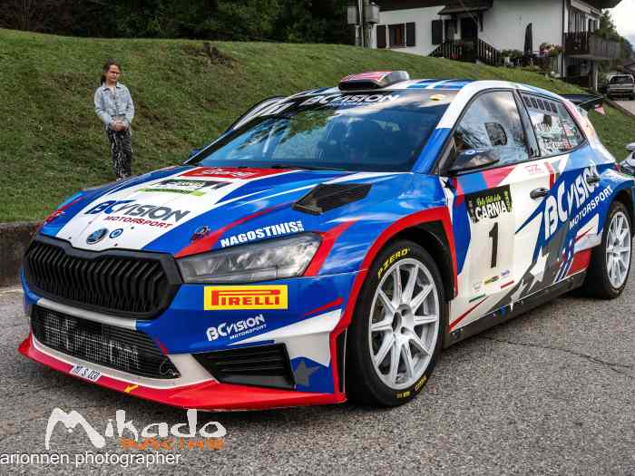SKODA FABIA RS RALLY2 mise au jour avec evolution 2025 – photo 2 sur 3