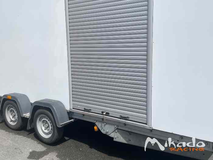 Remorque Fermée Double essieu Woodford – photo 3 sur 5
