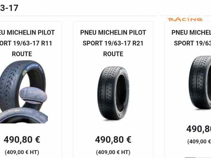 Pneus Michelin Neufs et Occasions – photo 6 sur 6