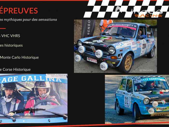 LOCATION A 112 ABARTH VHC RALLYE DE BALAGNA – photo 4 sur 6