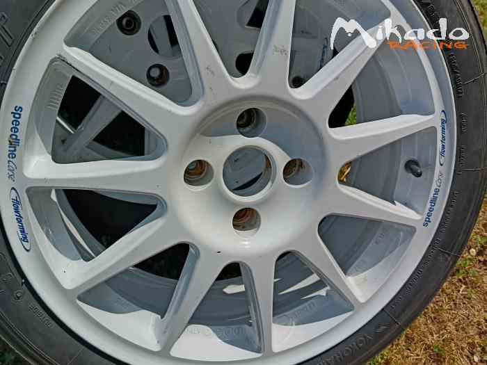 JANTES SPEEDLINE CORSE 17' PEUGEOT – photo 2 sur 2