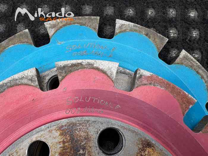2 Bols alu SOLUTION F 106 205 309 306 GTI 16S GRA PEUGEOT SPORT VHC AP RACING ALCON – photo 2 sur 4