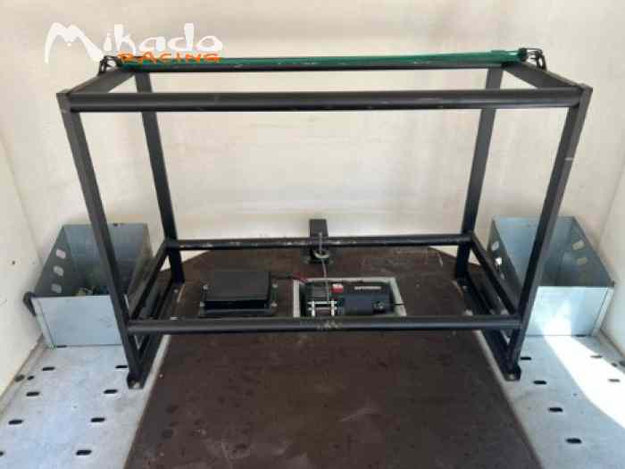REMORQUE PORTE-VOITURES FERMEE 3 ESSIEUX – photo 5 sur 6