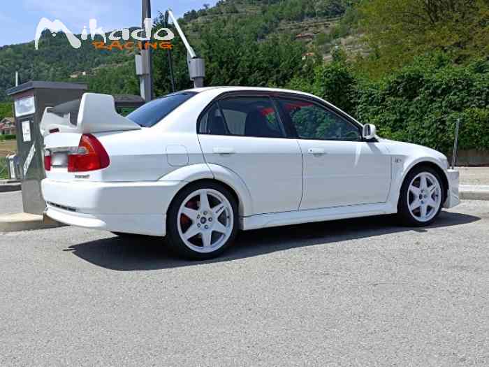 Jante Mitsubishi Lancer EVO 6 - 7 Speedline Corse 2013 8x18 White – photo 4 sur 5