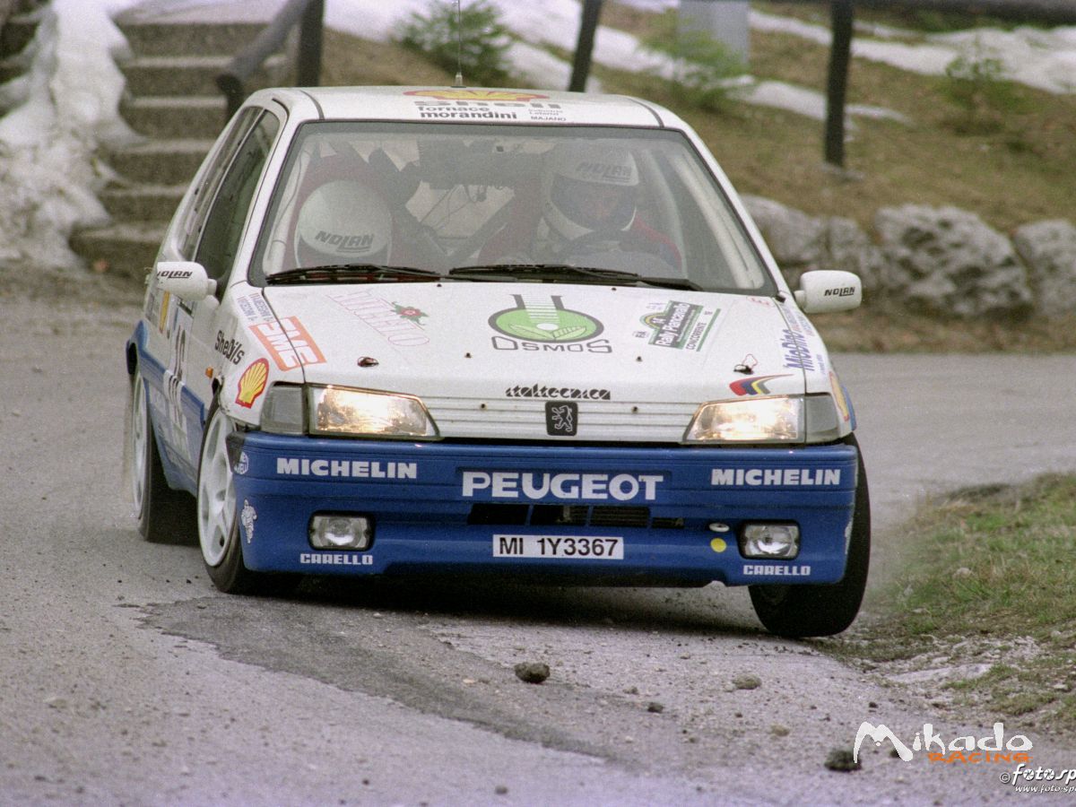 PEUGEOT 106 XSI GRUPPO A UFFICIALE USINE ANDREUCCI_MEDEGHINI ! – photo 2 sur 4