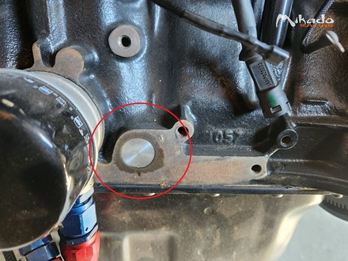 bouchon de suppression retour bas moteur XU10J4 – photo 3 sur 3