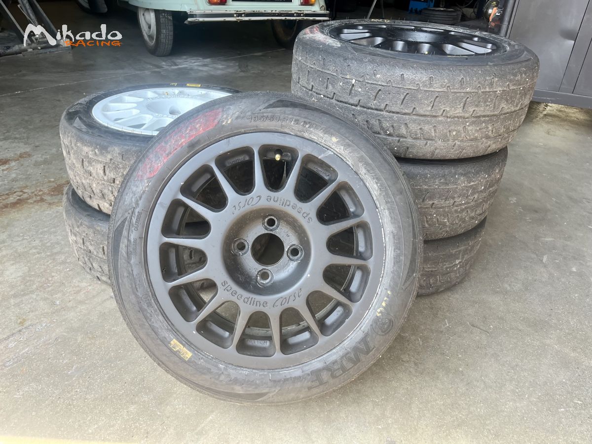 Pneus mrf jante speedline corse – photo 1 sur 6
