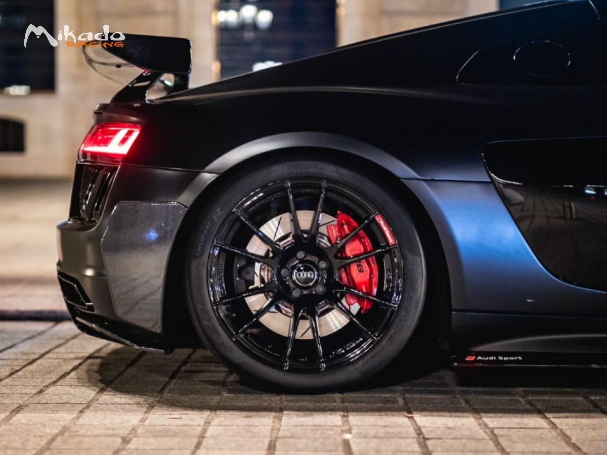AUDI R8 V10 RWS 5.2L V10 FSI 680CV S-TRONIC / PACK AUDI SPORT COMOLET / IPE / KW / PPF COMPLET / GIRODISC / B&0 – photo 2 sur 5