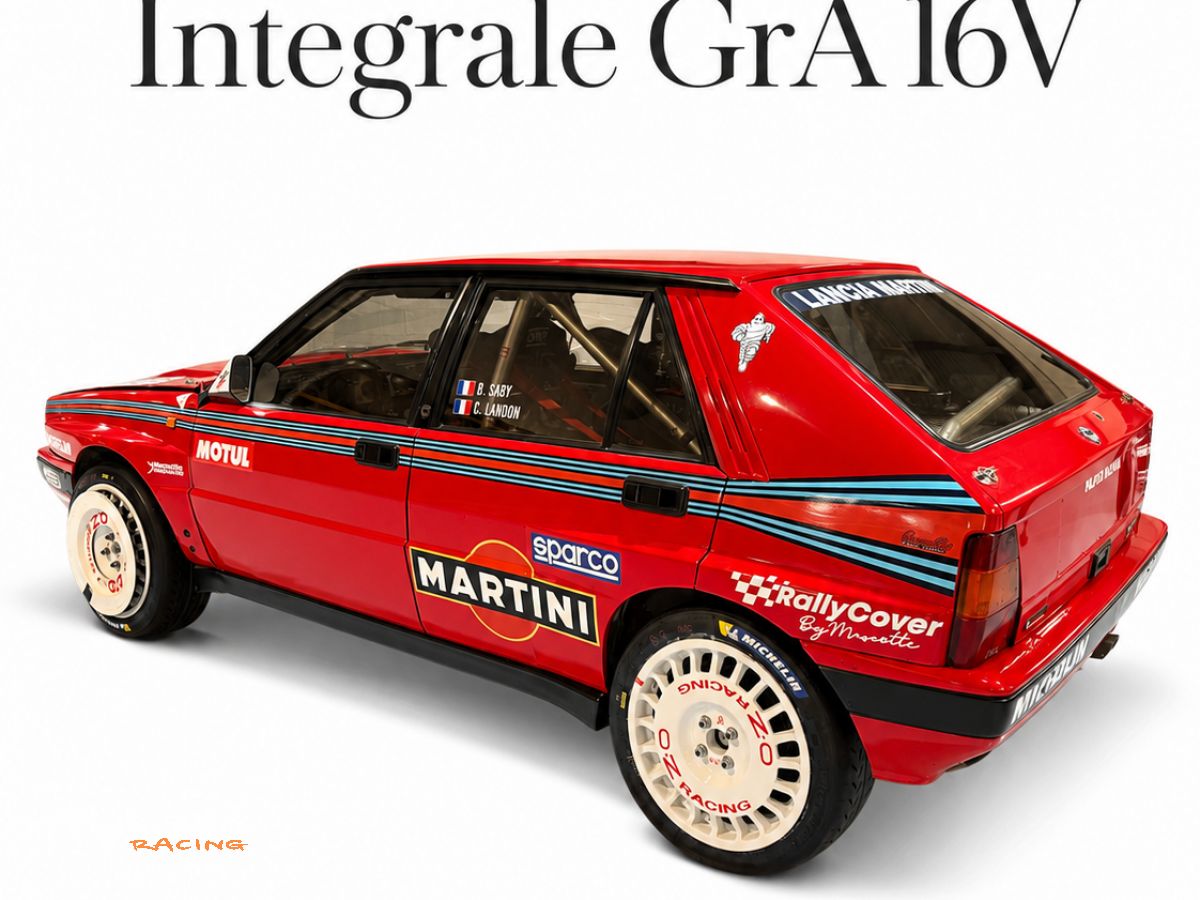 Lancia Delta HF intégrale 16v Groupe A J2 - FIA – photo 2 sur 2