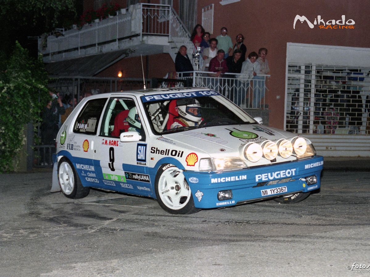 PEUGEOT 106 XSI GRUPPO A UFFICIALE USINE ANDREUCCI_MEDEGHINI ! – photo 3 sur 4