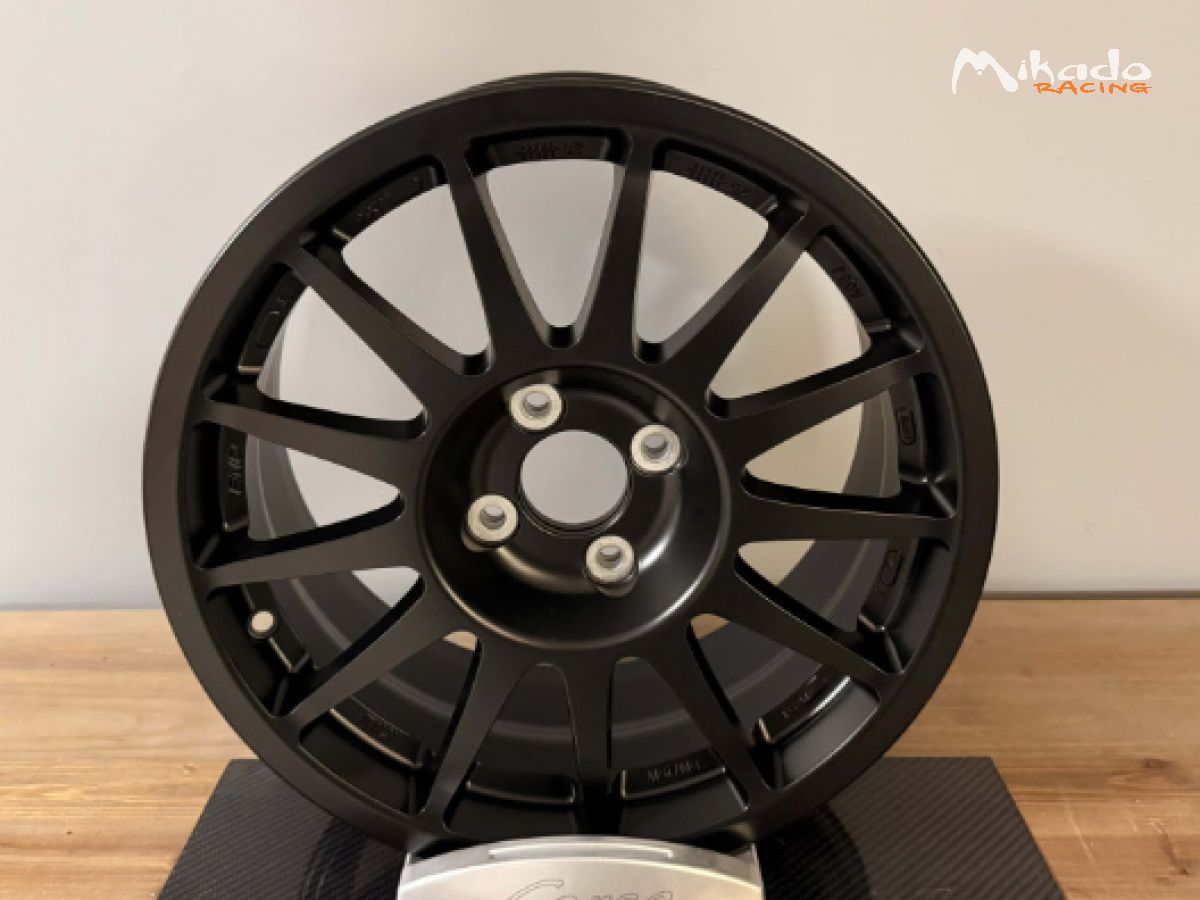 JANTE RENAULT CLIO RALLY 5 CINEL RACING NOIR MAT