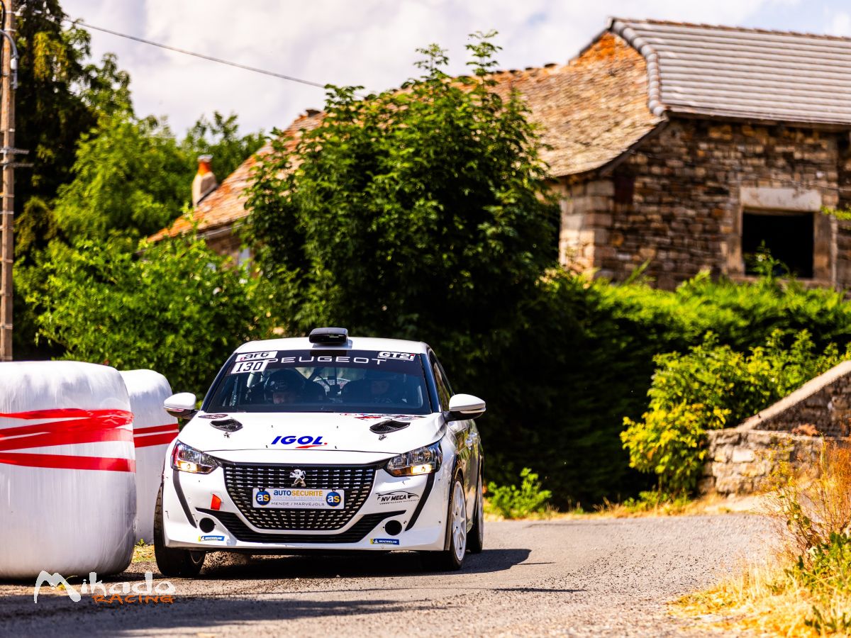 JLA rally loue 208 rally4 Evo Promo Rallye national du Montbrisonnais – photo 2 sur 3