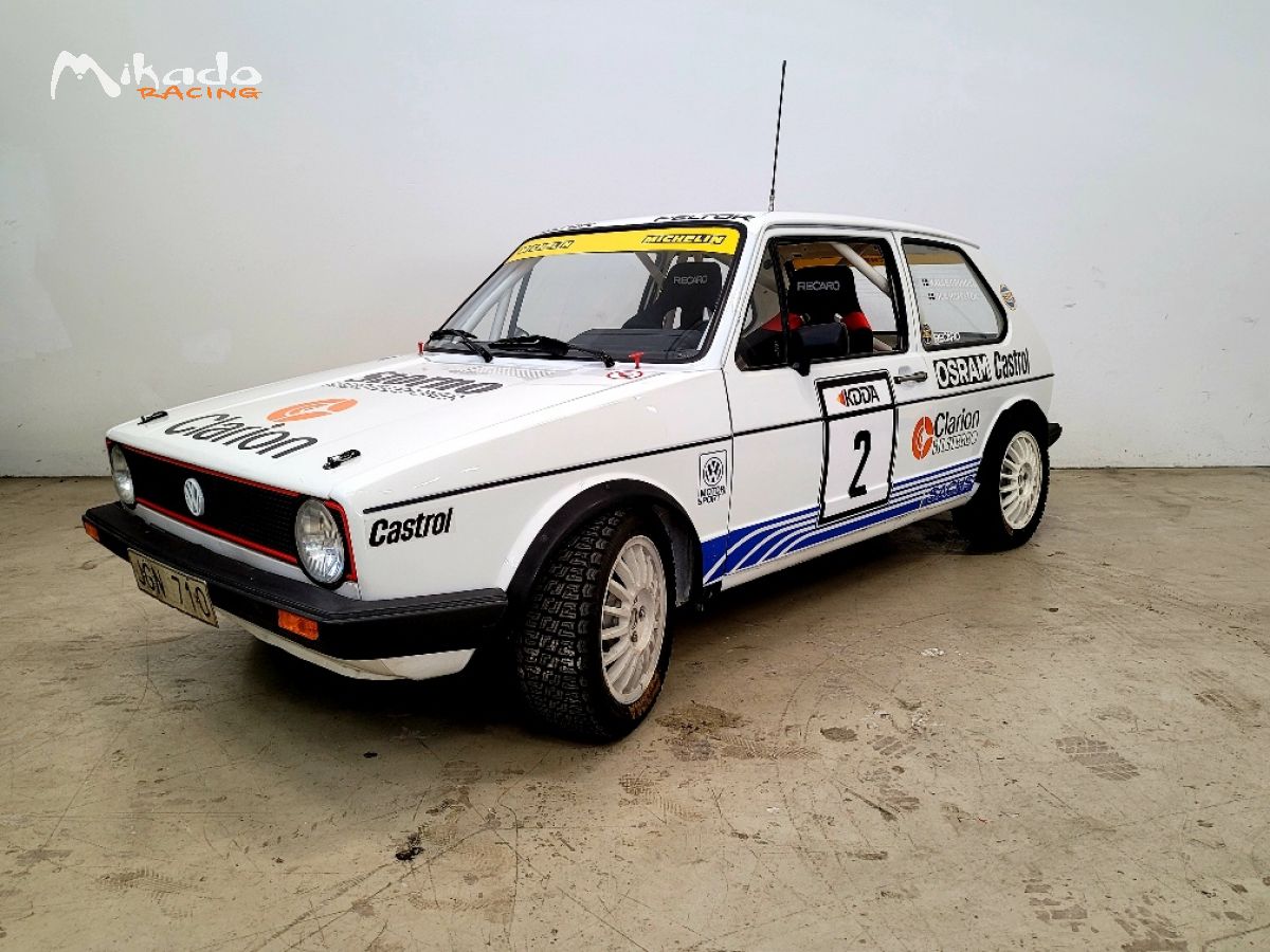 Original Ex WRC VW Motorsport Gr.A Golf Mk1 GTI – photo 2 sur 2