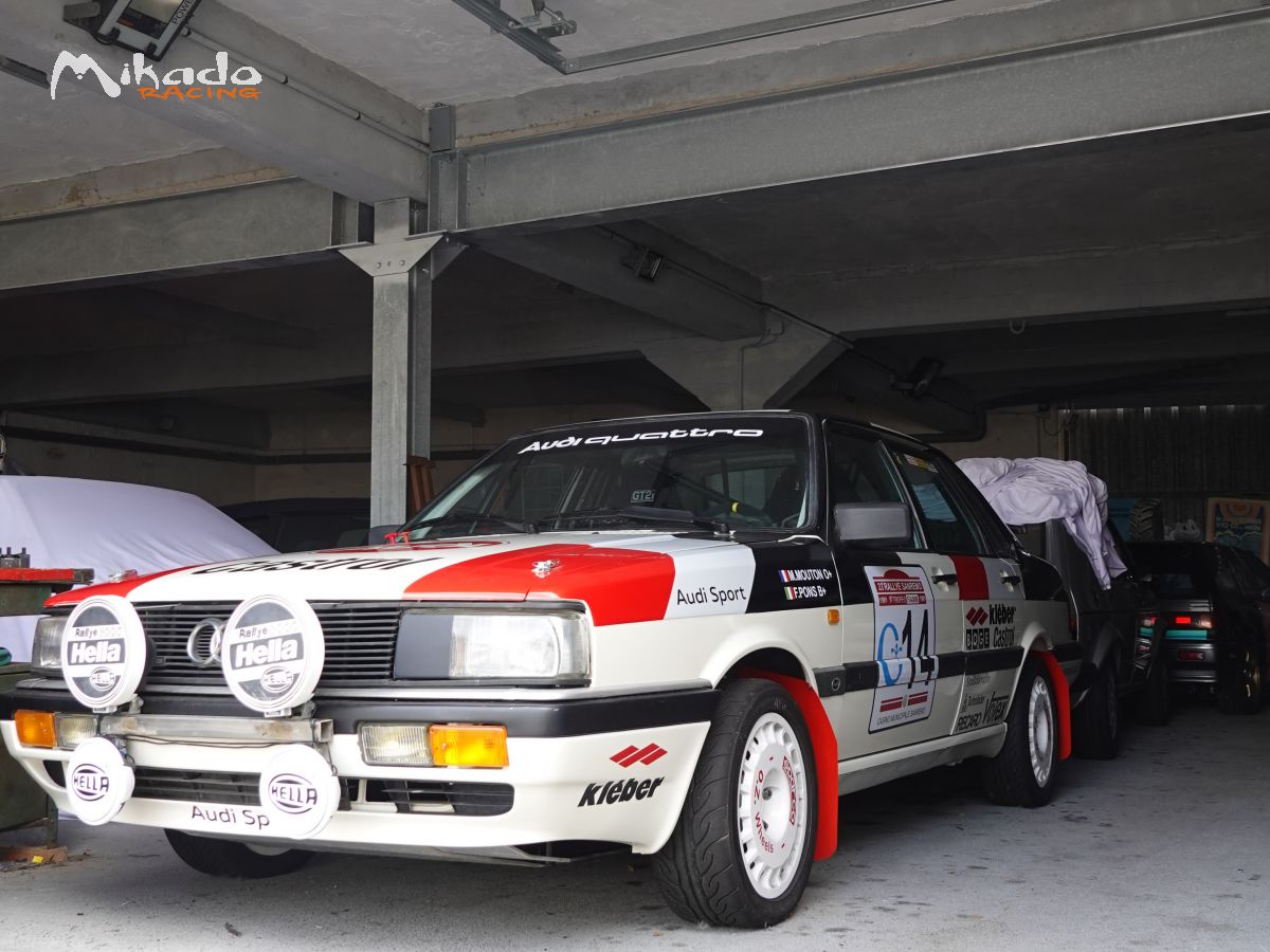 AUDI 90 QUATTRO GRA — Tribute Audi Sport “Mouton / Pons” — VHC, PTH FIA valable jusqu’en 2032 – photo 1 sur 6