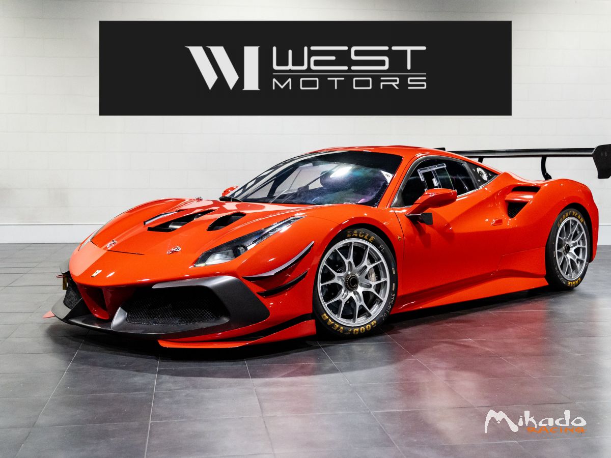 Ferrari 488 Challenge Evo 3.9 V8 670 – 1°MAIN FRANÇAISE / Révisée / Lot de bord dispo – photo 1 sur 6