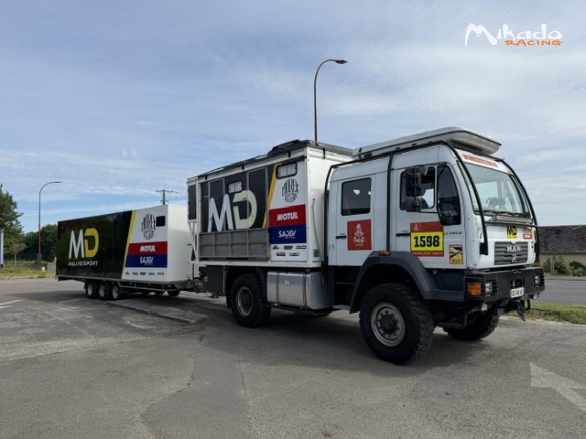 Camion / Poids Lourd / MAN 4x4 aménagé / Raid / Loisir