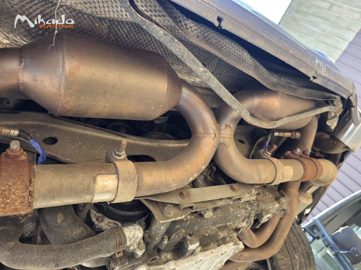 Ligne échappement Evox Porsche 996 à réparer – photo 4 sur 6