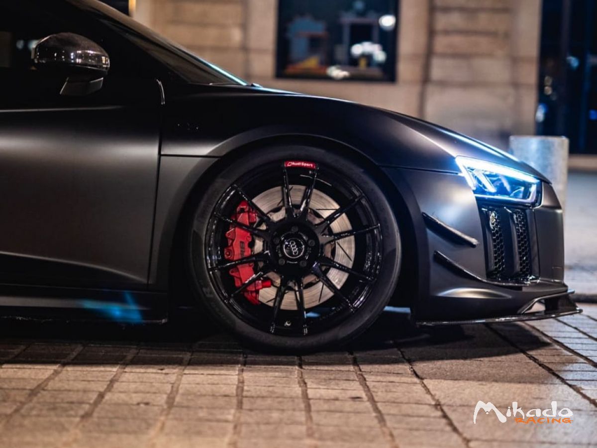 AUDI R8 V10 RWS 5.2L V10 FSI 680CV S-TRONIC / PACK AUDI SPORT COMOLET / IPE / KW / PPF COMPLET / GIRODISC / B&0 – photo 3 sur 5