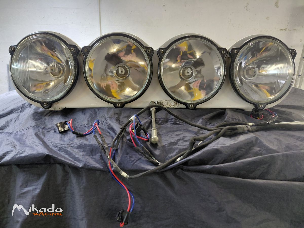 Rampe avec optiques PIAA et ampoules led+cablage – photo 2 sur 3