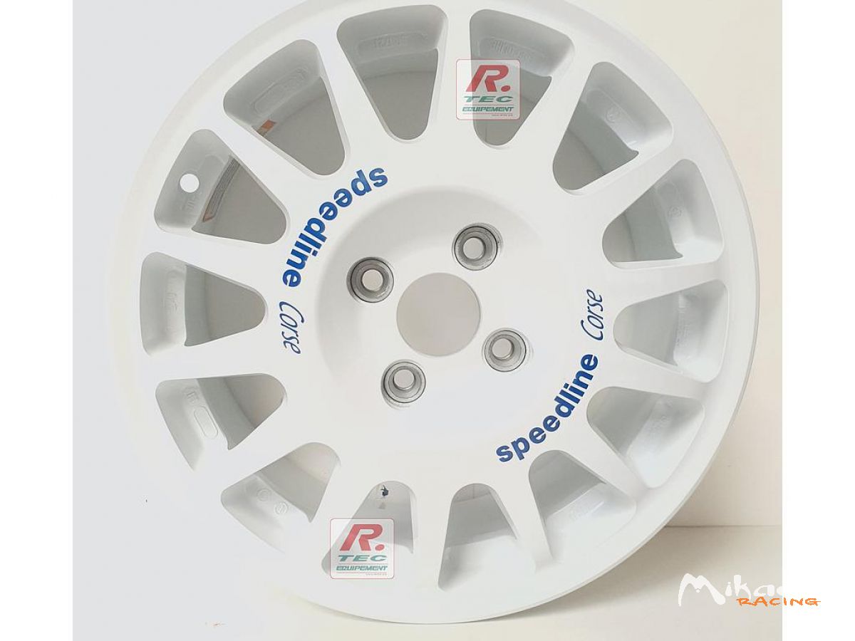 Jante Speedline SL2118, 6x15, ET=49, PCD=4x100, CB=56.6, Blanche, CORSA
