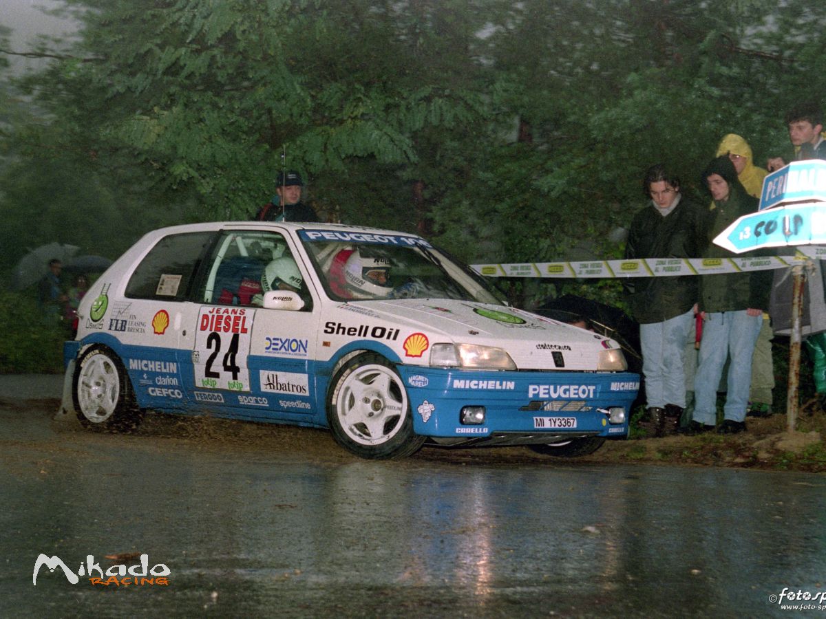 PEUGEOT 106 XSI GRUPPO A UFFICIALE USINE ANDREUCCI_MEDEGHINI ! – photo 1 sur 4