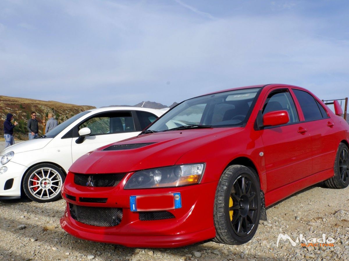 Jante Mitsubishi Lancer EVO 8/9 Speedline Turini 8x18 Matt Black – photo 2 sur 3