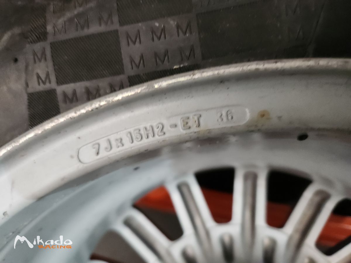 Jantes Cromodora/Sparco 7x15 avec pneus FIA – photo 5 sur 5