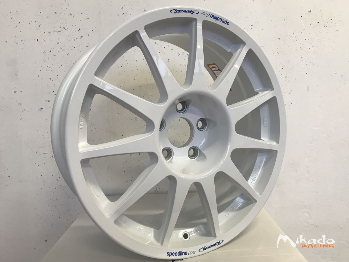 Jante Mitsubishi Lancer EVO 8/9 Speedline Turini 8x18 White – photo 2 sur 6