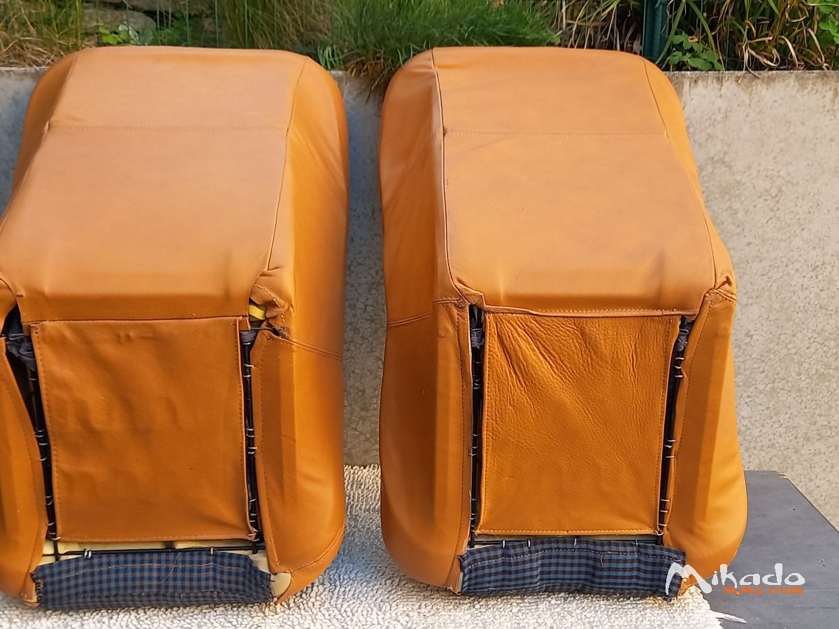 Vends une paire de sièges sport baquet look vintage sans appui tête – photo 3 sur 3