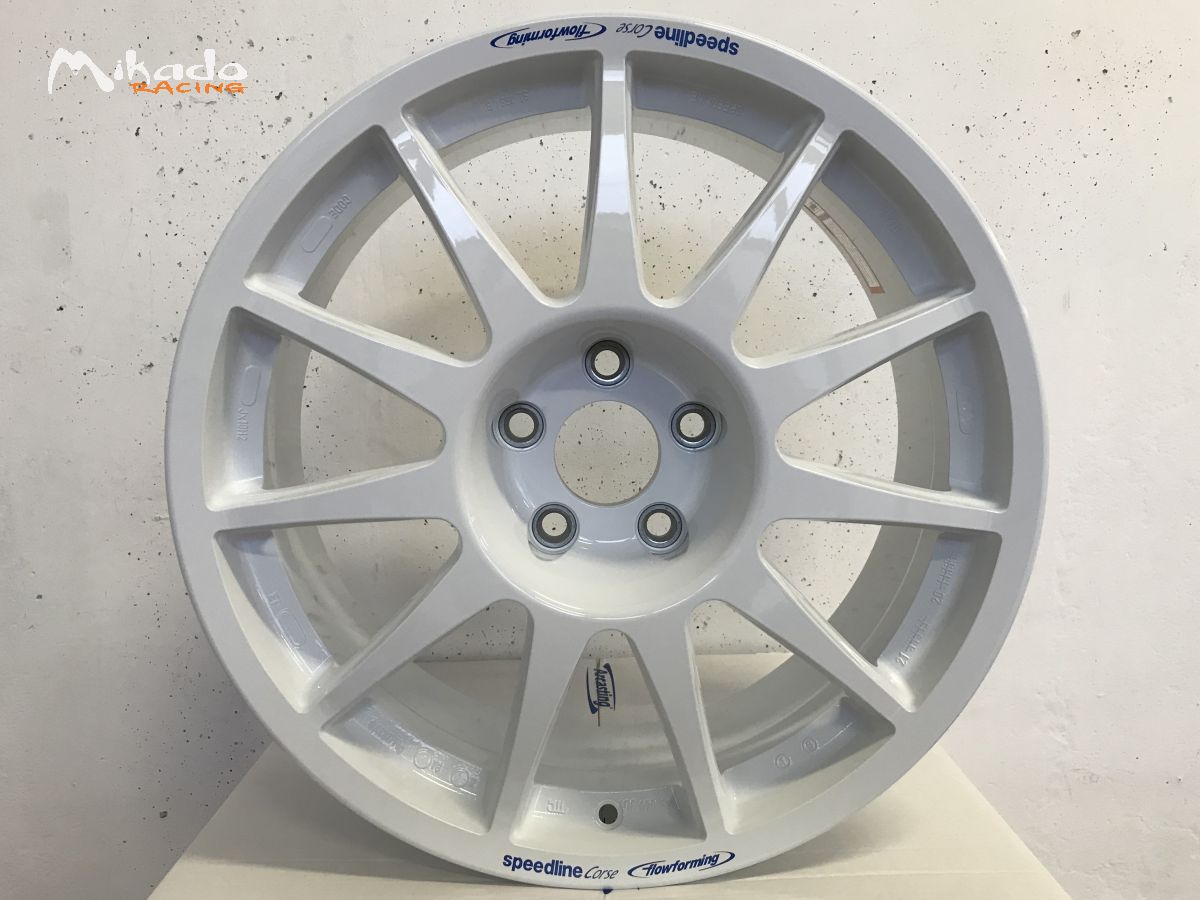 Jante Mitsubishi Lancer EVO 8/9 Speedline Turini 8x18 White – photo 1 sur 6