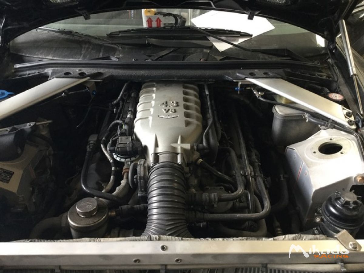 ASTON MARTIN V8 VANTAGE RALLYE GT10 – 385 CH – BOÎTE À CRABOTS – ÉCHANGE POSSIBLE – photo 2 sur 6