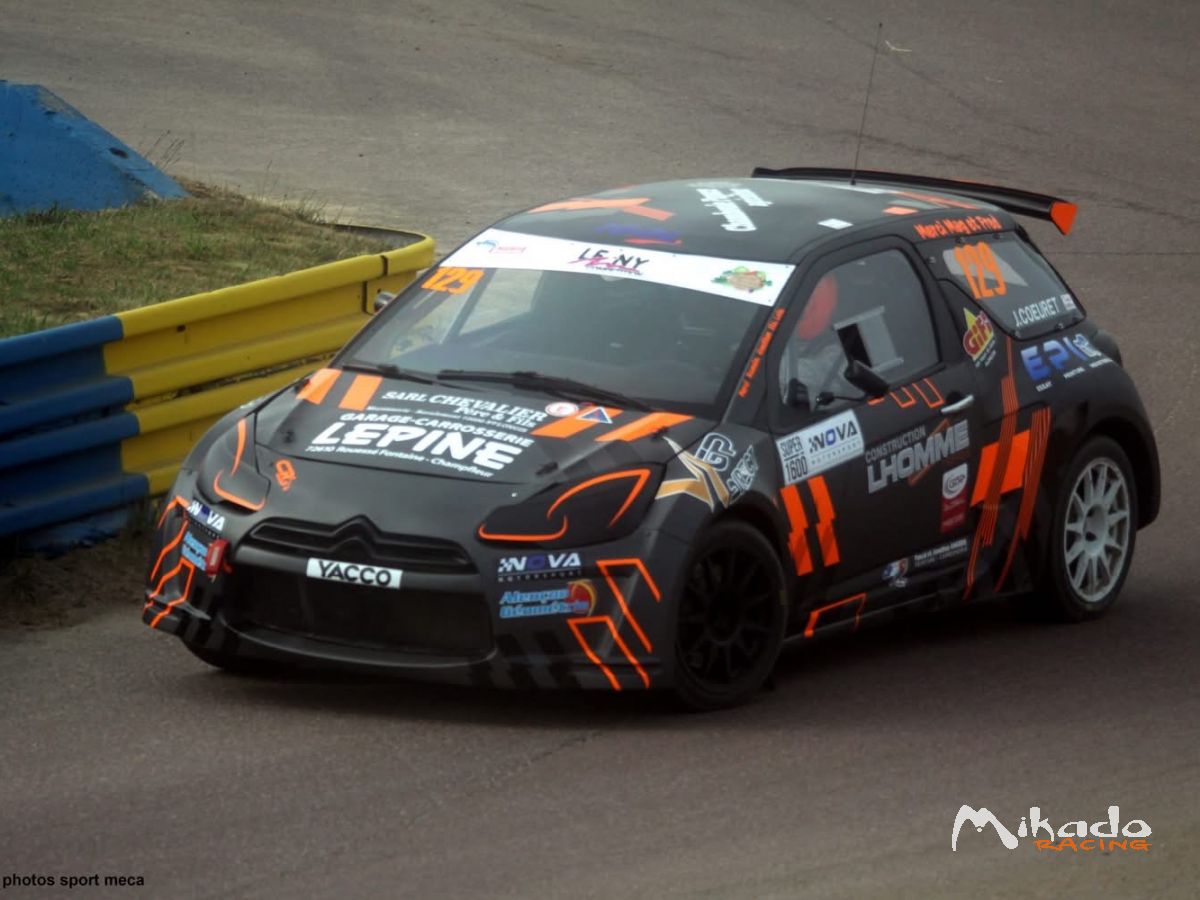 DS3 super 1600 rallycross – photo 1 sur 4