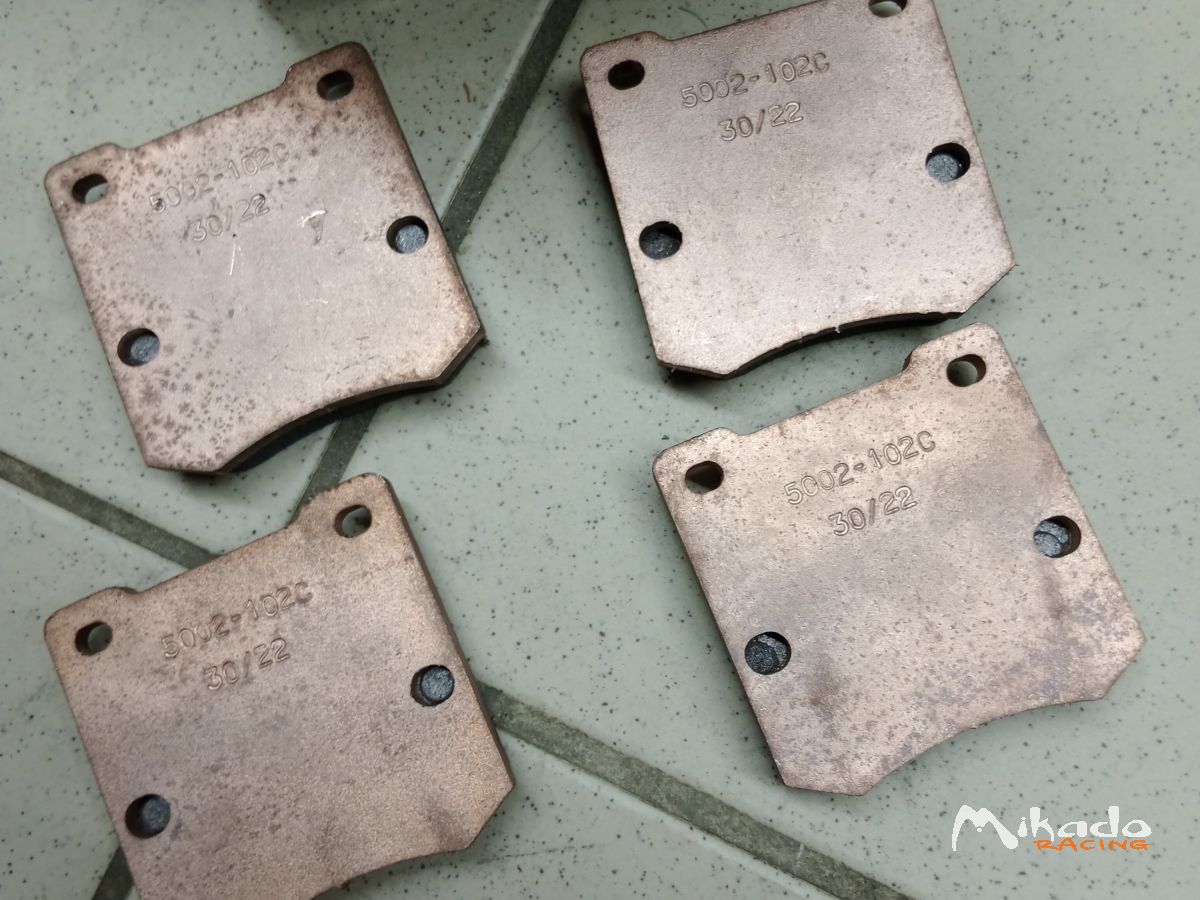 Plaquettes Arrières Carbone Lorraine DS3 R3 NEUVES – photo 3 sur 3
