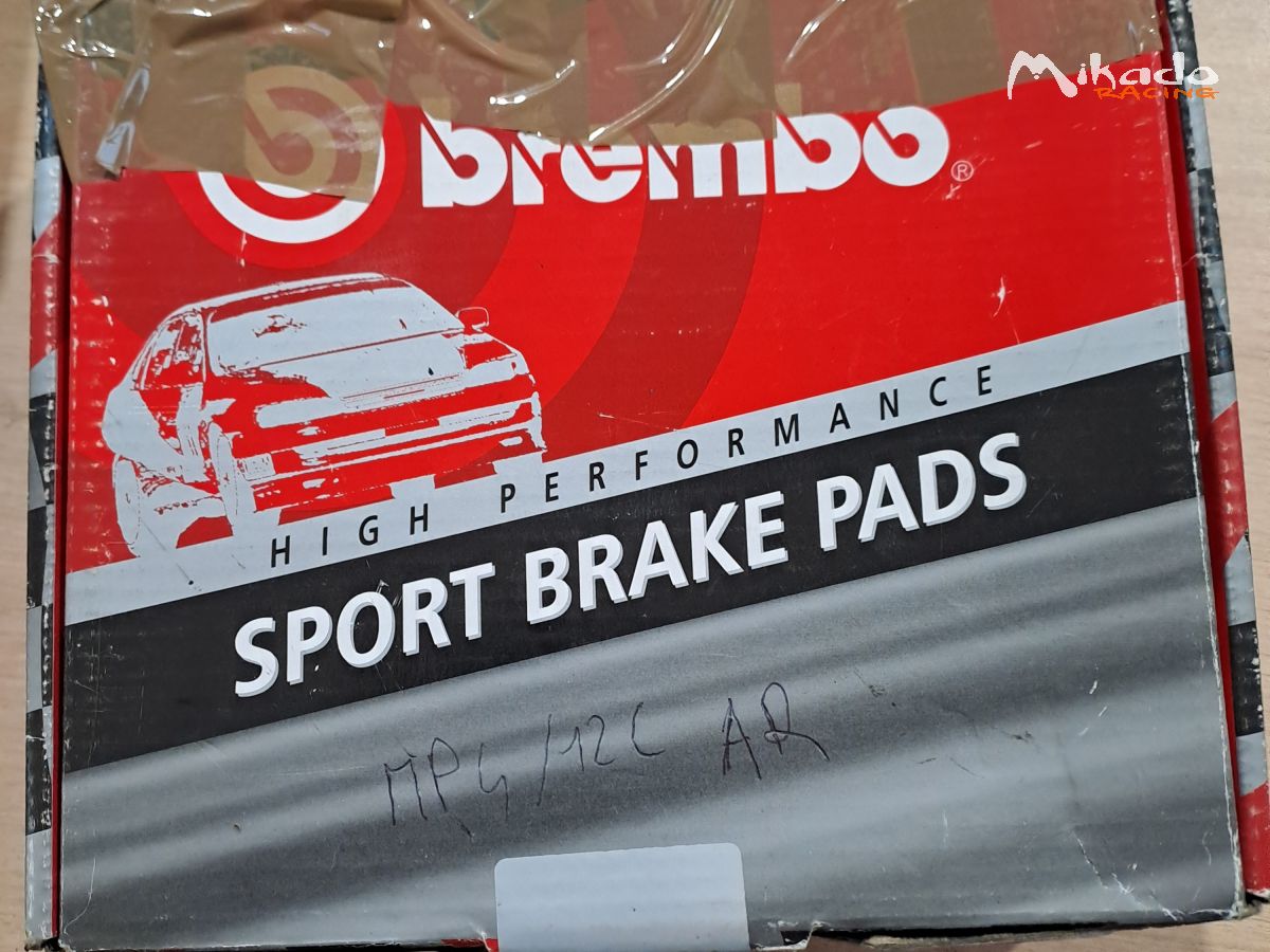 jeu de plaquettes de frein Brembo HP2000 avant clio 2 v6 ou arrière mc laren MP4 12C – photo 2 sur 3