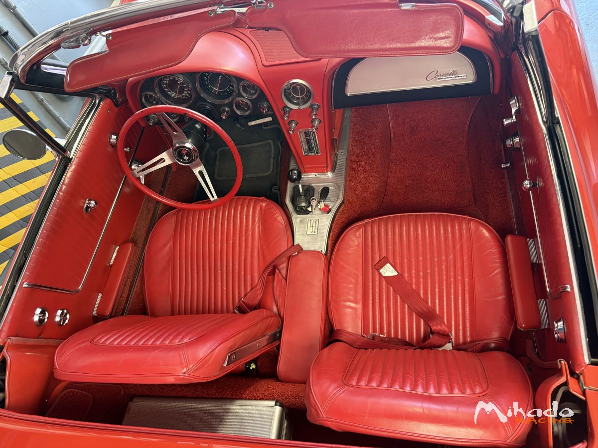 Corvette C2 Stingray 1963 327 V8 350 restaurée ( reprise possible) – photo 3 sur 6
