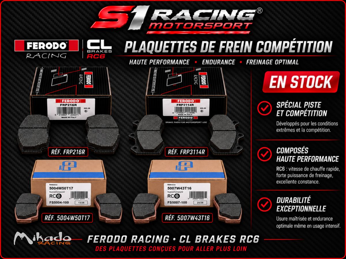 FERODO RACING CL BRAKES PAGID PFC ENDLESS – photo 1 sur 6