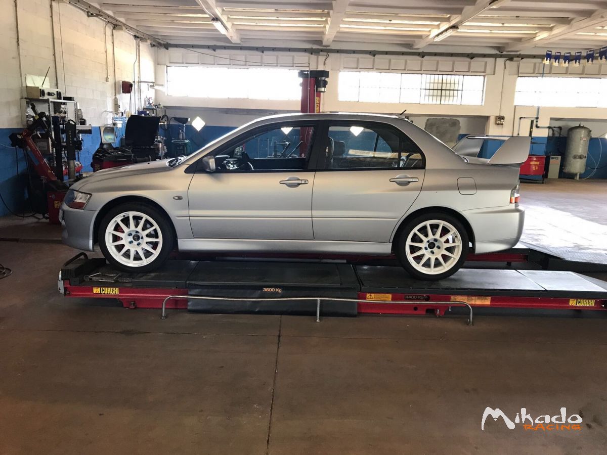 Jante Mitsubishi Lancer EVO 8/9 Speedline Turini 8x18 White – photo 3 sur 6