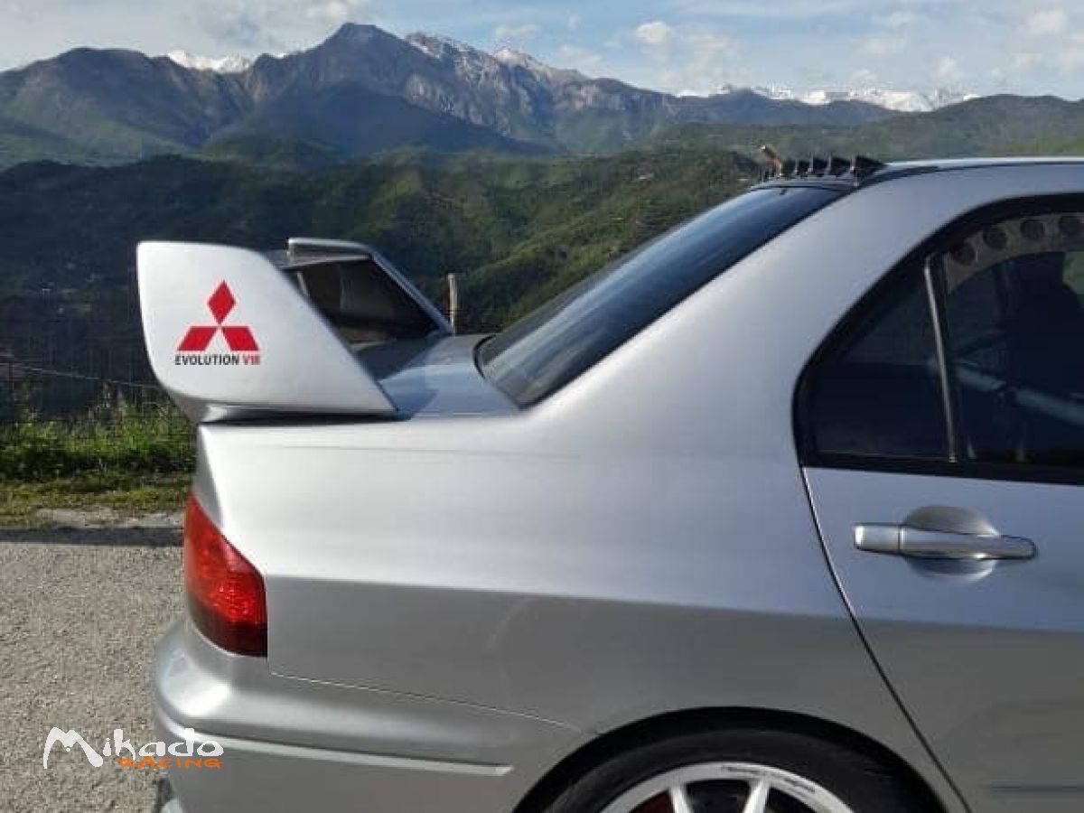 Jante Mitsubishi Lancer EVO 8/9 Speedline Turini 8x18 White – photo 6 sur 6